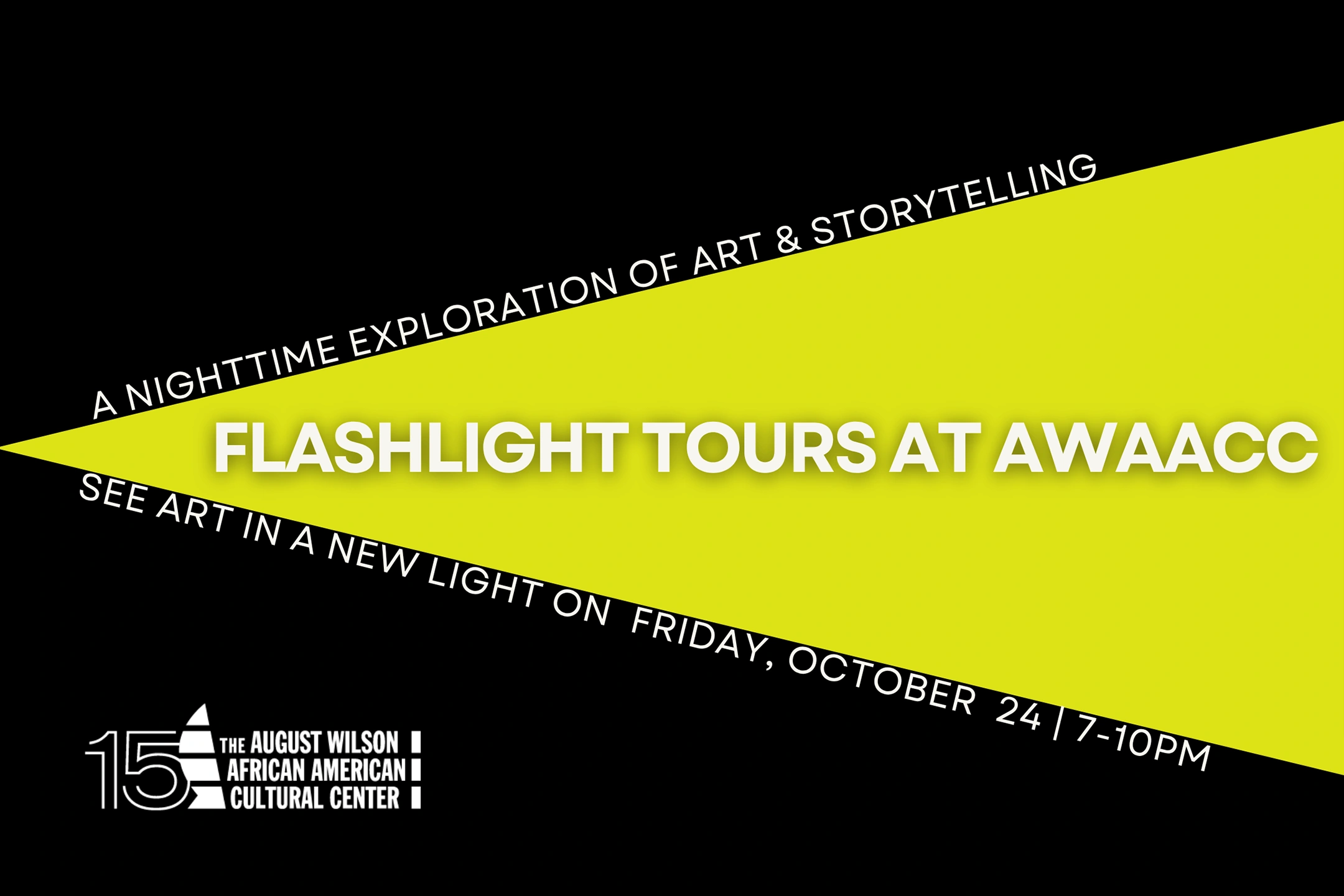 Flashlight Tour at AWAACC: See Art in a New Light