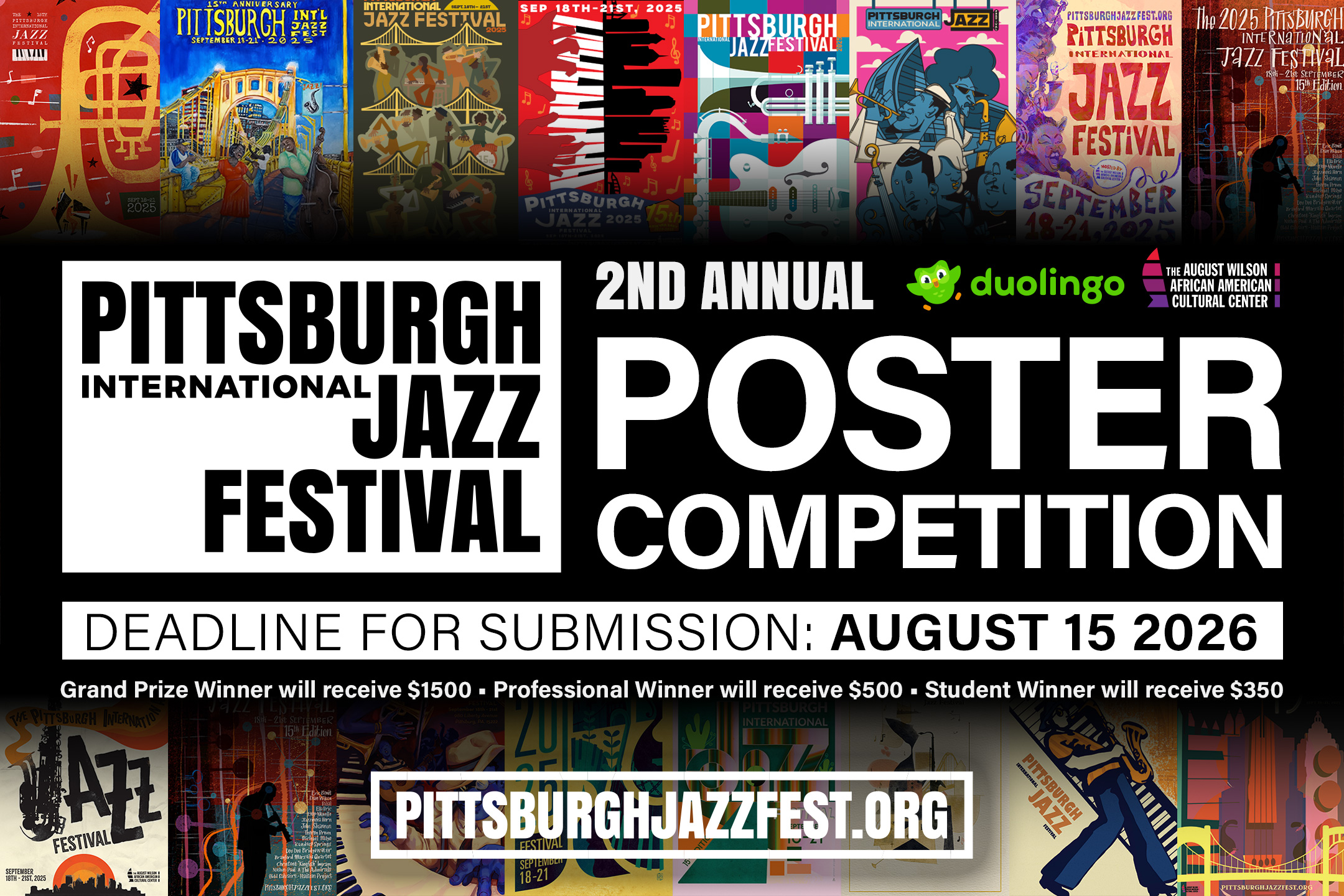 2nd Annual Pittsburgh International Jazz Festival Poster Competition